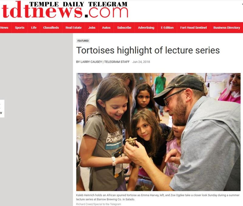 Tortoise lecture article